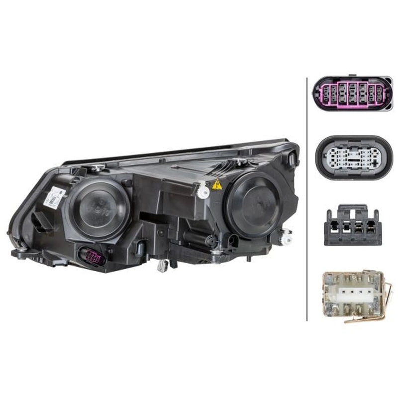 Hella Headlight Headlamp D3S/H7 Right fits VW Tiguan 2007-2018 1.4 2.0