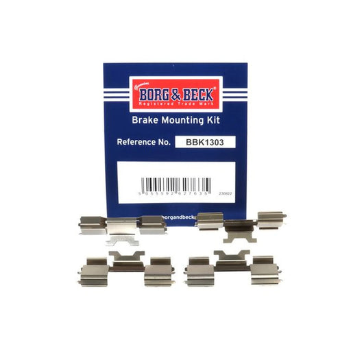 Borg & Beck Brake Pad Accessory Fitting Kit Front BBK1303
