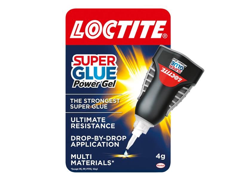 Loctite Super Glue Power Gel Control Bottle 4g Loctite - Town Tools