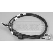 Borg & Beck Handbrake Cable Right Rear BKB2685