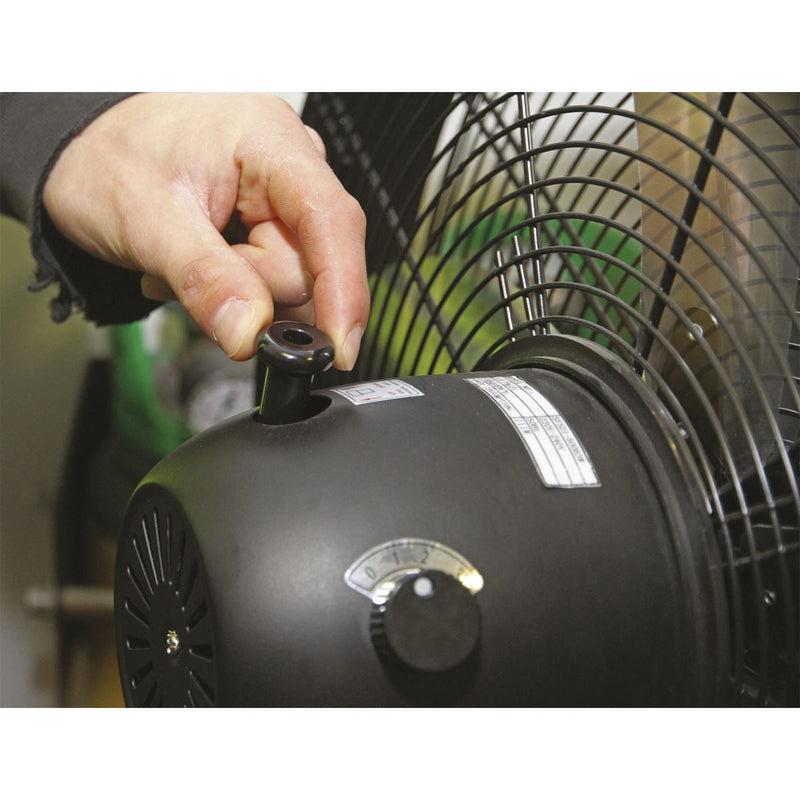 Sealey Industrial High Velocity Oscillating Pedestal Fan 20" 230V HVF20PO Sealey - Dynamic Drive