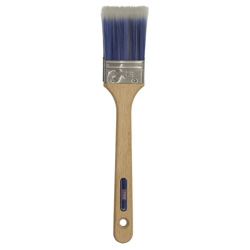 Sealey Wooden Handle Radiator Paint Brush 50mm SPBR50 Sealey - Dynamic Drive