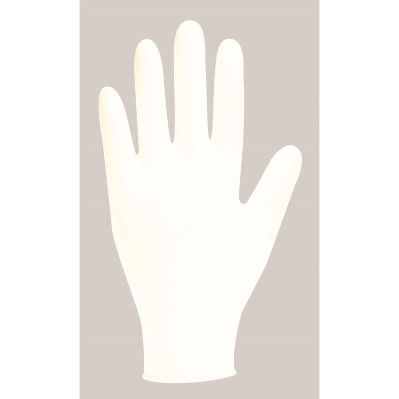 Bodyguards Powder Free White Latex Disposable Gloves Medium Box of 100 Bodyguard - Dynamic Drive