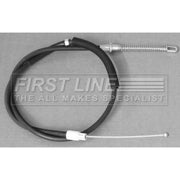 First Line Handbrake Cable Left Rear fits Mercedes-Benz Sprinter 4,6-T 2006-2016