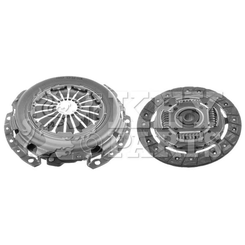 Key Parts Clutch Kit Set 3pc 210mm fits Ford Fiesta V 2001-2010 1.4