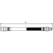 NAPA Brake Hydraulic Hose Line Rear NBH1183