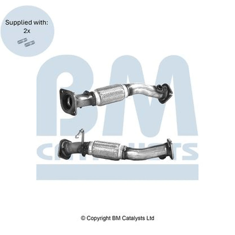 BM Catalysts Exhaust Pipe OD fits Hyundai Tucson 2015-2020 1.7 2.0