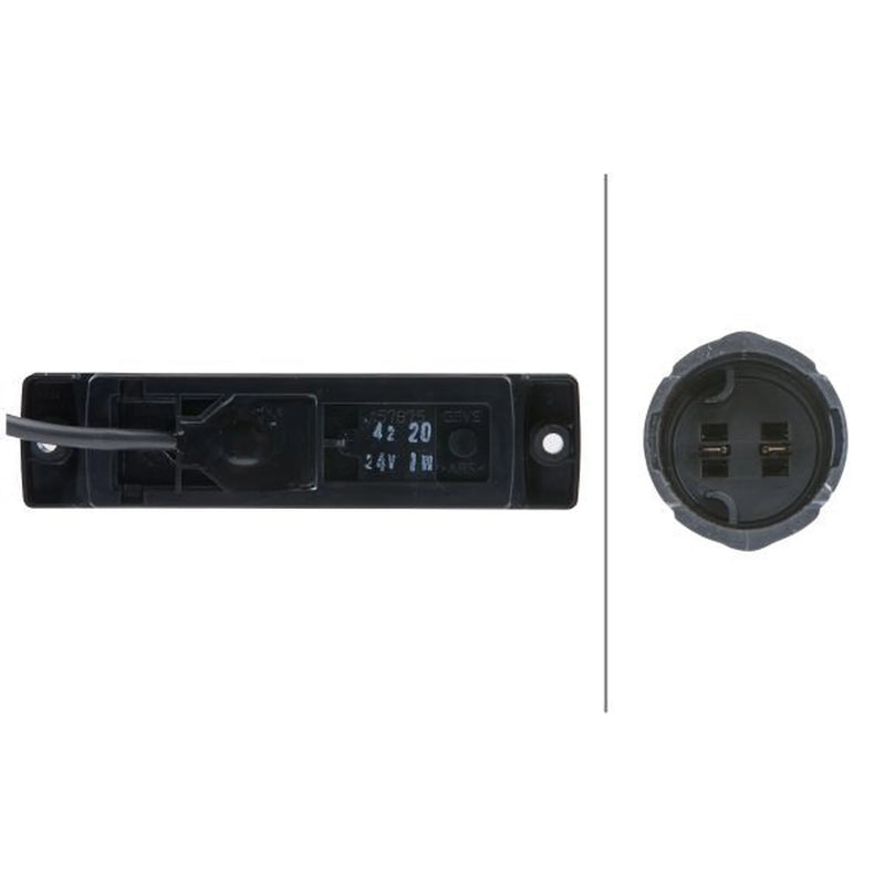 Hella Side Marker Light Wide High