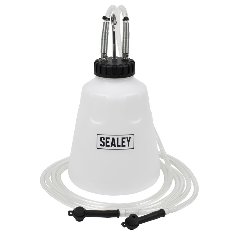 Sealey Hi-Flow Twin Pipe Brake Bleed Bottle 2L VS0218 Sealey - Dynamic Drive