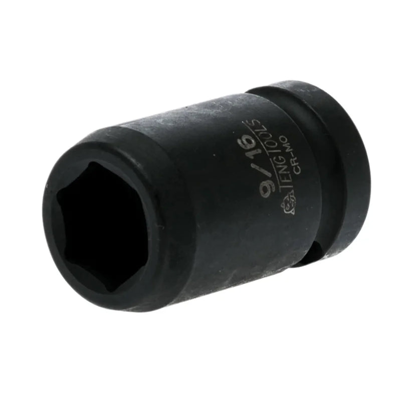 Teng Impact Socket Hexagon 6-Point 1/2in Drive 9/16in - 920118