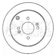 Key Parts Rear Brake Solid Discs & Pads fits Hyundai I20 I 2008-2015 1.1 1.2 1.4