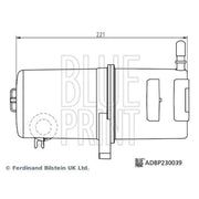 Blue Print Fuel Filter Element fits VW Amarok 2010-2022 2.0