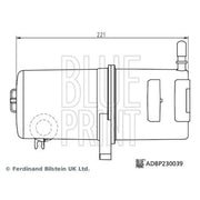 Blue Print Fuel Filter Element ADBP230039