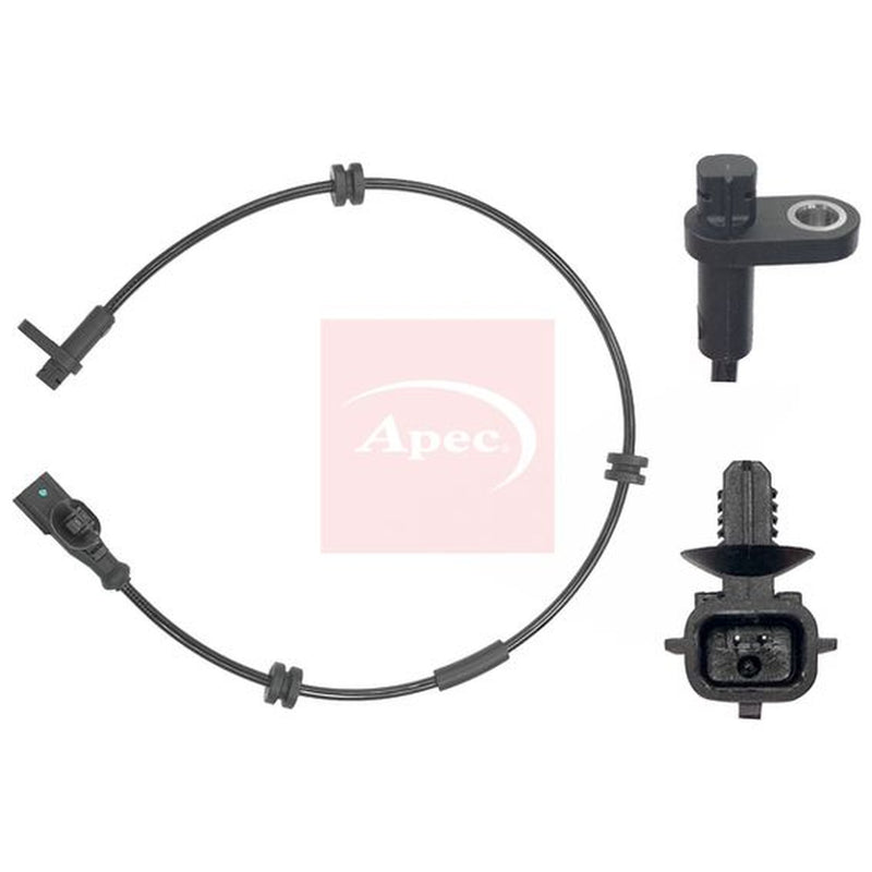 Apec ABS Wheel Speed Sensor Rear Left fits Ford B-Max 2012-2017 1.0 1.4 1.5 1.6