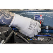 Worksafe Worksafe White Precision Grip Gloves, Large - Pair SSP50L Worksafe - Dynamic Drive