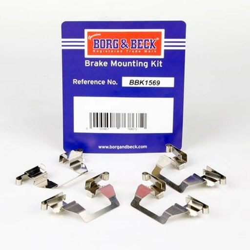 Borg & Beck Rear Brake Pad Accessory Fitting Kit Re BBK1569