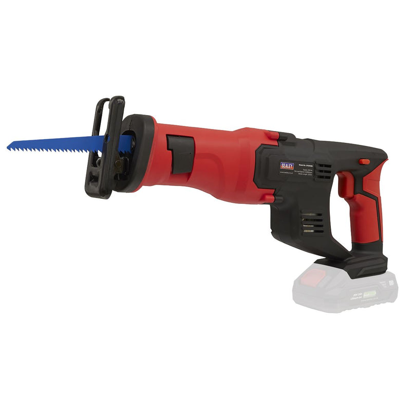 Sealey Cordless Reciprocating Saw Kit 20V 2Ah SV20 Series CP20VRSKIT1 Sealey - Dynamic Drive
