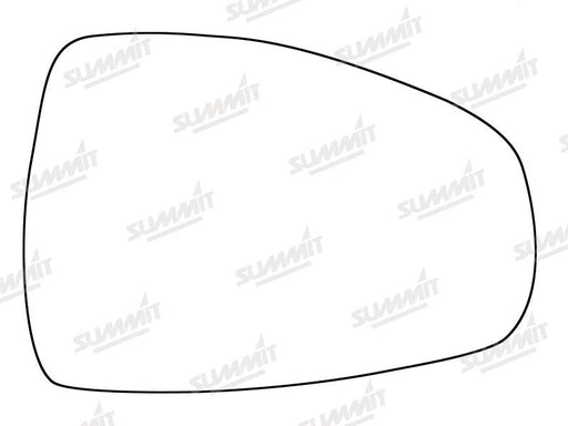 Summit Stick-On Standard Mirror Glass fits Audi A1 10 on RHS Summit - Bars 4 Cars