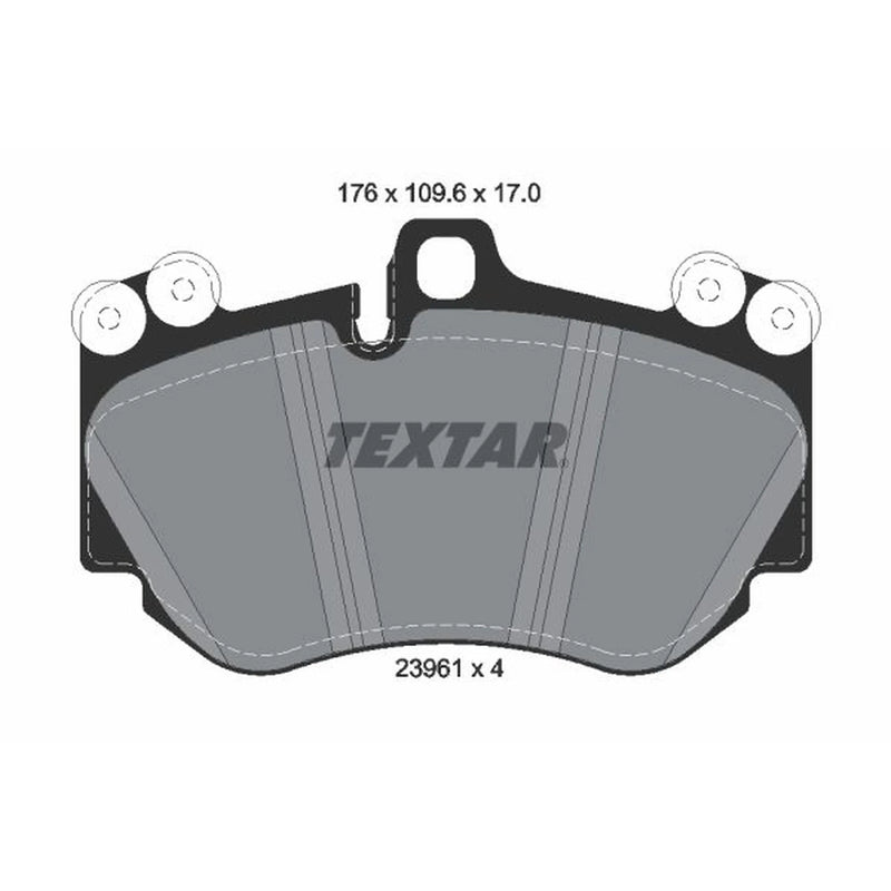 Textar Front Brake Pad Set 2396101