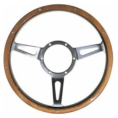 17" Mountney Wood Steering Wheel + boss kit for VW Transporter T2 68>74 Mountney  - Dynamic Drive
