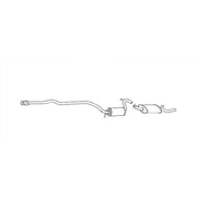 Hella End Silencer Rear 8LD 366 029-691