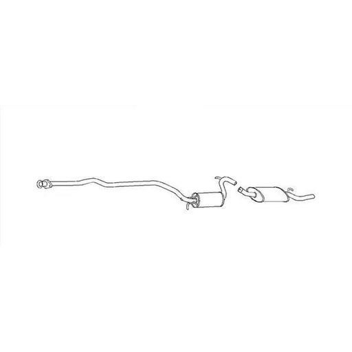 Hella End Silencer Rear 8LD 366 029-691
