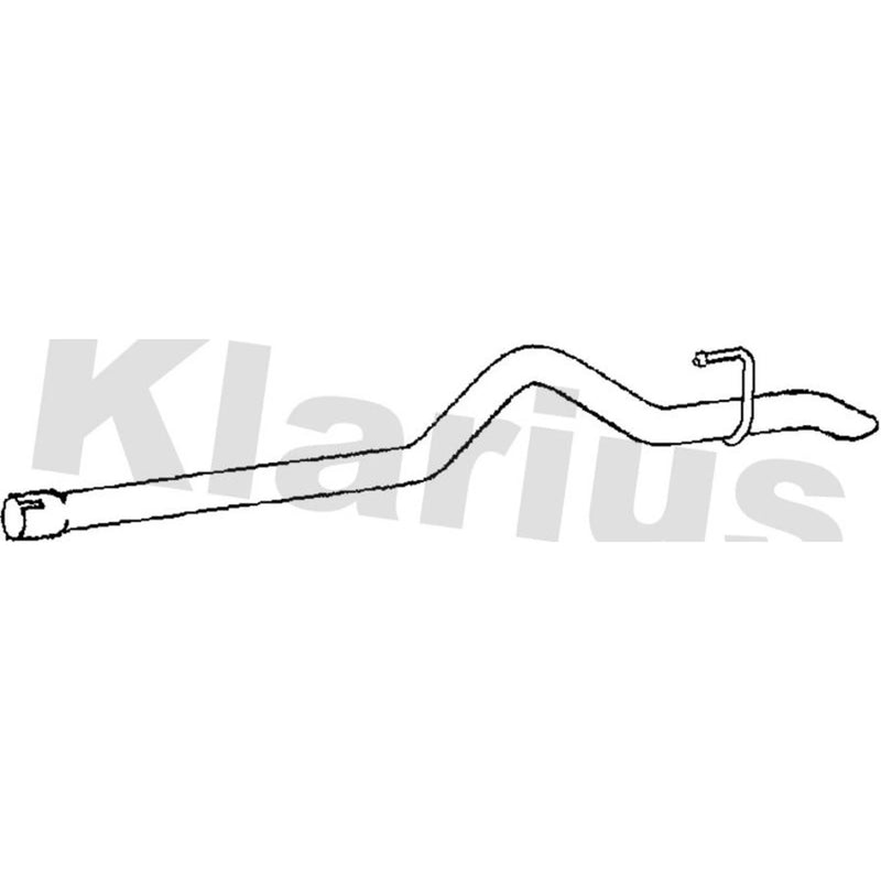 Klarius Exhaust Pipe OD fits Mercedes-Benz Sprinter 3,5-T 2009-2018