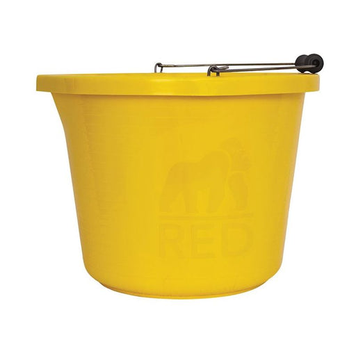 Red Gorilla Premium Bucket 14 litre (3 gallon) - Yellow Red Gorilla - Dynamic Drive