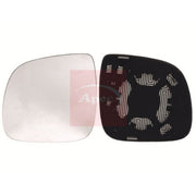 Apec Exterior Wing Mirror Glass Left fits VW Touareg 2002-2010