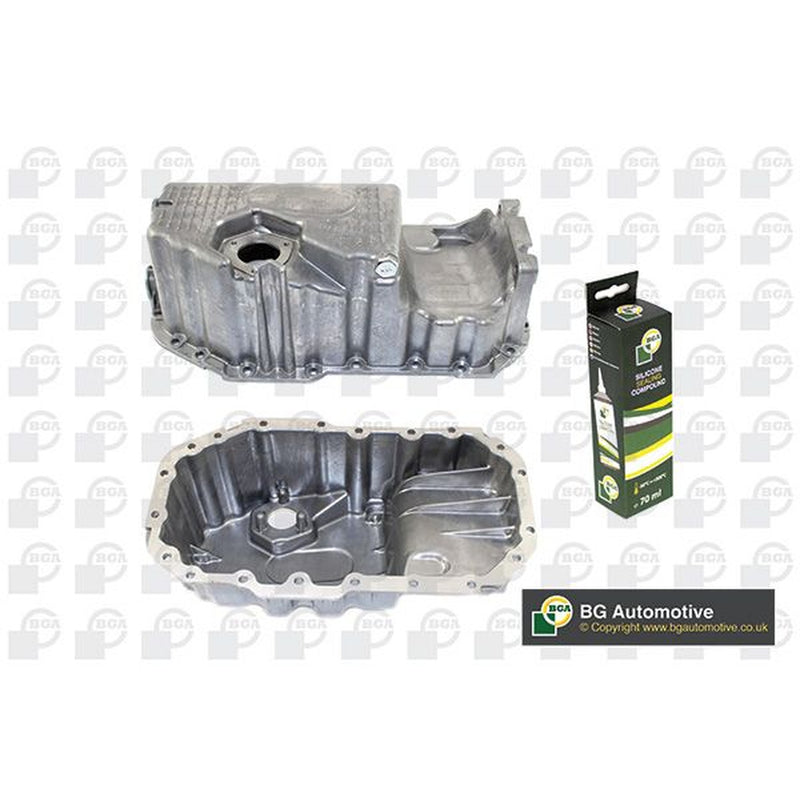 BGA Engine Oil Sump Pan fits VW Golf Plus V 2006-2008 1.4