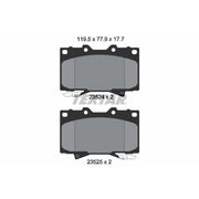 Textar Front Brake Pad Set 2352402