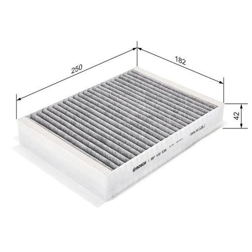 Bosch Cabin Air Filter (Pollen Filter) fits Jaguar S-Type II 1999-2008