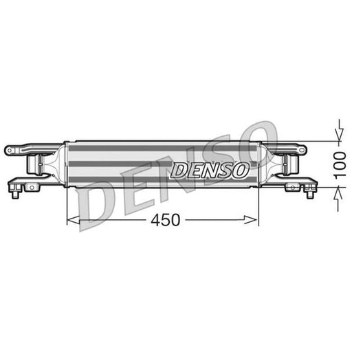 Denso Intercooler (Charge Air Cooler) fits Opel Corsa D 2006-2014 1.3