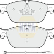 NAPA Front Brake Pad Set fits Citroën C5 III 2009-2014 3.0