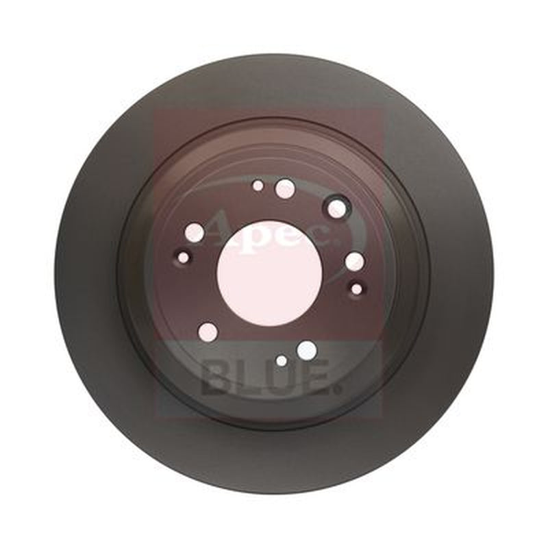 Apec 2 x Solid Brake Discs fits Honda Accord VIII 2008-2015 2.2 2.4