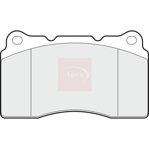 Apec Front Brake Pad Set fits Volvo S60 I 2003-2010
