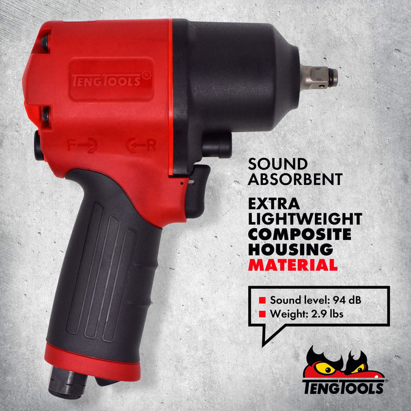 Teng Tools 3/8" Composite Air Impact Wrench Teng Tools - Dynamic Drive
