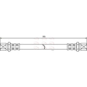 Apec Brake Hydraulic Hose Line Rear HOS3199