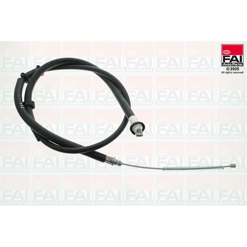 FAI Handbrake Cable Left Rear fits Fiat Panda 2003 on 1.1 1.2 1.3
