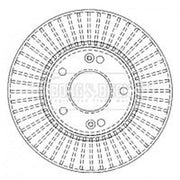 Borg & Beck Front Brake Discs & Pads fits Hyundai Sonata VII 2014-2019 2.0 2.4