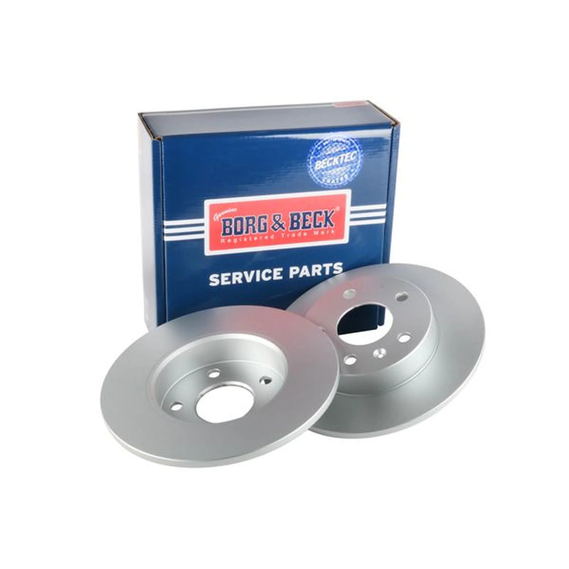 Borg & Beck Front & Rear Brake Discs & Pads fits Opel Zafira 2006-2010 2.0