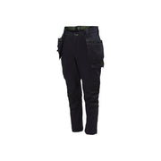 Apache Calgary Black Stretch Holster Trousers Waist 32in Leg 29in Apache - Dynamic Drive