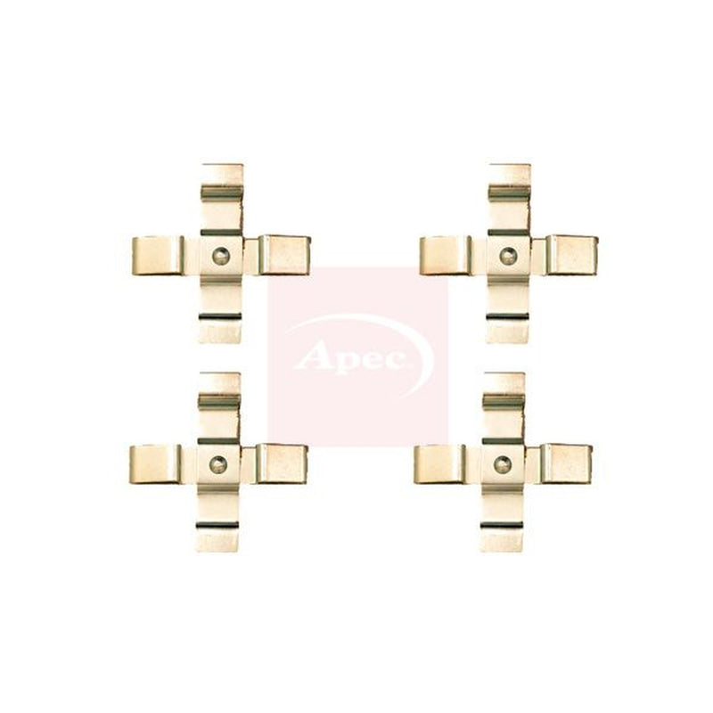 Apec Brake Pad Accessory Fitting Kit Front fits Porsche Cayenne 2010-2018