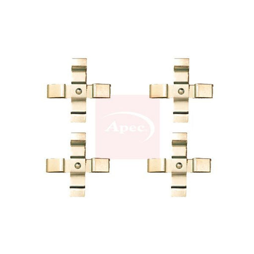 Apec Brake Pad Accessory Fitting Kit Front fits Porsche Cayenne 2010-2018