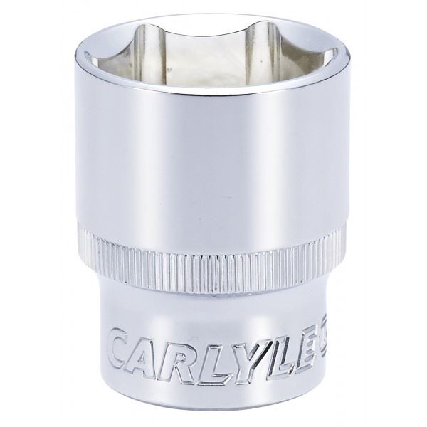 Carlyle Tools Socket - Shallow - Metric Standard - 1/2In. Dr - 26 mm - image 1