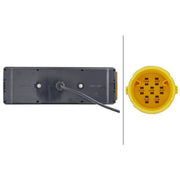 Hella Tail Light / Lamp P21W Left