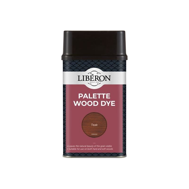Liberon Palette Wood Dye Teak 500ml Liberon - Dynamic Drive