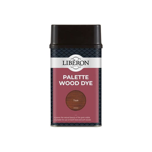 Liberon Palette Wood Dye Teak 500ml Liberon - Dynamic Drive