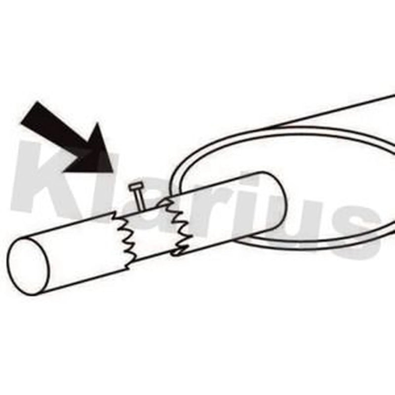 Klarius Exhaust System Clamping Piece OD ID Wide