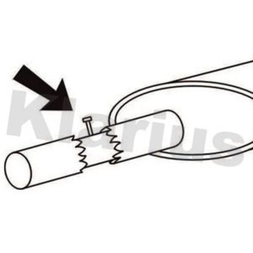 Klarius Exhaust System Clamping Piece OD ID Wide